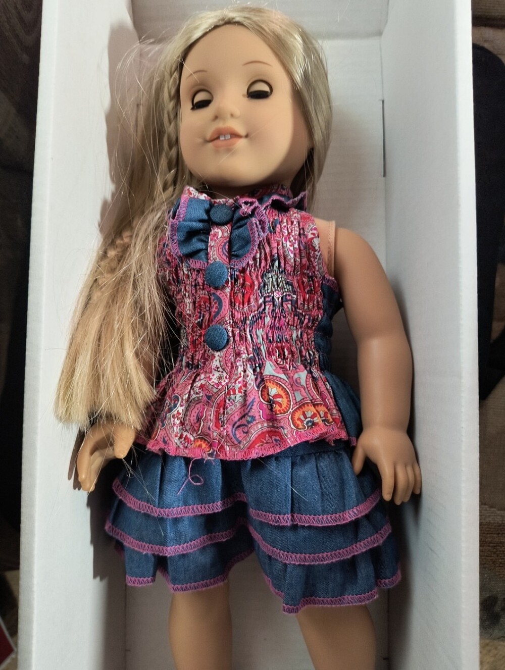 Julie Albright 18" Doll DV62-AF1A American Girl Historical 2007